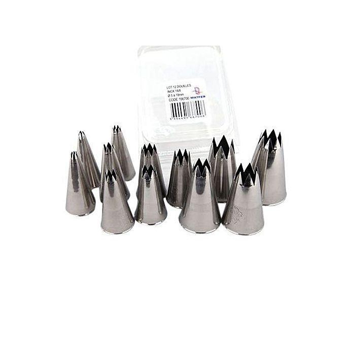 Cake Designing Mould -12 Pcs