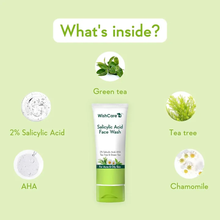 WishCare%202%25%20Salicylic%20Acid%20Face%20Wash%20with%20AHA,%20GreenTea,%20Chamomile%20&%20TeaTree%20-%20For%20Oil%20&%20Acne%20Control%20-100%20ml%20-%20Image%204