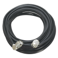RG58 TNC Male Plug to TNC Male Plug Right Angle Connector Jumper Pigtail Cable. 