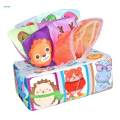 Baby Tissue Box Busy Pull Tissues Play Paper Sensory Toys for Game.