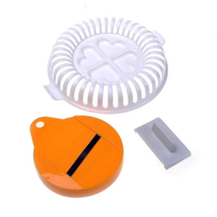 Microwave Chips Holder Maker Fruit Potato Crisp Snack Food-grade Plastic DIY Tray Home Kitchen Tool-