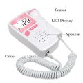 2.0MHz LCD Digital Prenatal Fetal Doppler Heart Sound Monitor Screen Display Tester Detector Pregnant FetalPulse Meter Monitors. 