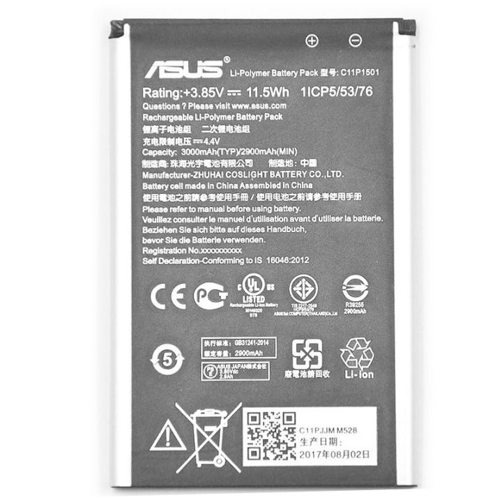 Asus%20ZenFone%20Selfie%20ZD551KL%20Battery%20%20C11P1501%20(3000mAh)%20-%20Image%205