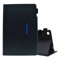 （COD Available)For Samsung Galaxy Tab A8 10.5 2021 Suede Cross Texture Magnetic Clasp Leather Case. 