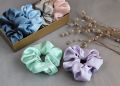 Hair Silk Bands for Girls- 4 pcs. 