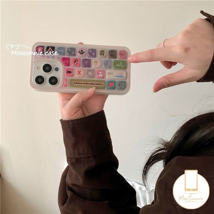 Cartoon%20Flower%20Black%20Kitten%20Love%20Heart%20Cat%20Candy%20Color%20Cover%20Compatible%20for%20IPhone%20Air%2017%2016%2013%2015%2014%2012%2011%20Pro%20Max%2016%2011%2015%2013%2012%2014%20Pro%203D%20Keyboard%20Stress%20Relief%20Entertainment%20Soft%20Case%20-%20Image%208