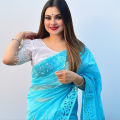 Fashionable Half Silk Cutwork Saree for Women - Embrace Elegance for All Occasions - Suitable for All Seasons. 