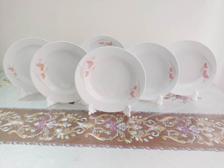 6%20Pcs%20Deep%20Dinner%20Plate%20set%209%20Inch.%20Everyday%20Use%20Rice%20Dinner%20Plate.%20Deep%20Rice%20Dinner%20Plate,%20Exclusive%20Beli%20Flower%20Pint%20Rice%20Plate.%20Microwave%20oven%20save.%20-%20Image%207