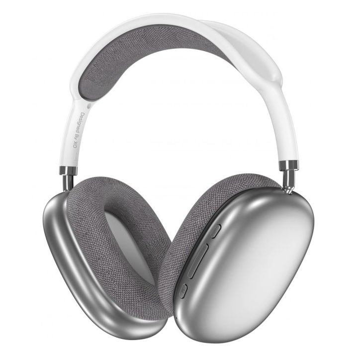 XO-BE25 Bluetooth 5.0 Stereo Wireless Headphone With Microphone - Silver