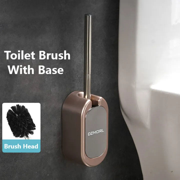 Panda%20Online%20Wall%20Mount%20No%20Drill%20Stainless%20Steel%20Toilet%20Brush%20with%20Holder%20Hideaway%20Bathroom%20Brushes%20Scrubber%20with%20Base%20Opening%20Closing%20Lid%20-%20Image%202