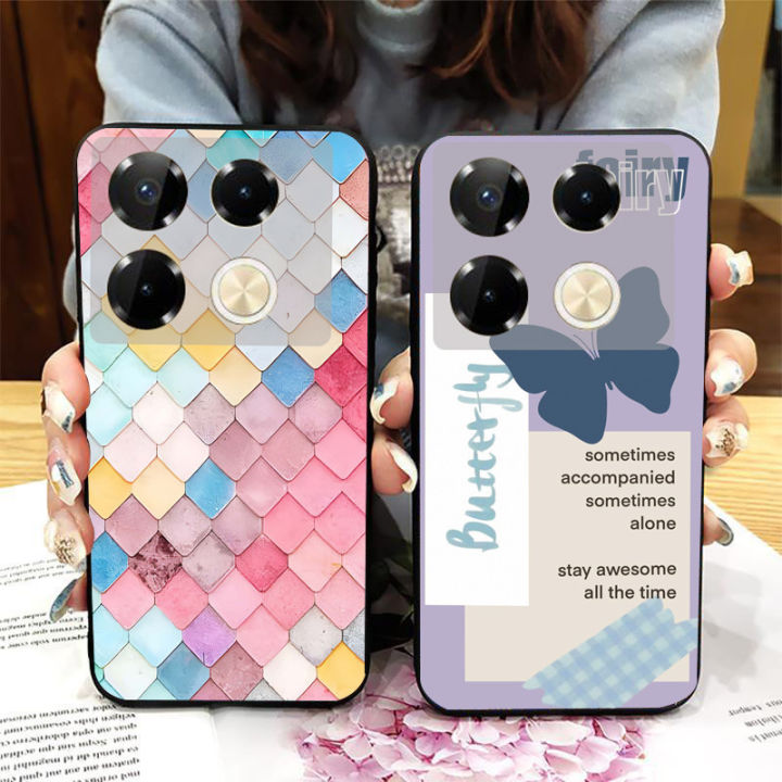 Customization Phone Case Infinix Note 40 5G Fashion Pattern Printing Silicone Soft TPU Protective Back Cover
