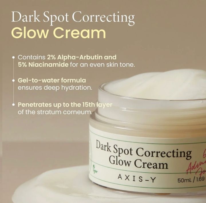 Axis-y%20Dark%20spot%20correcting%20glow%20cream%2050ml%20-%20Image%204