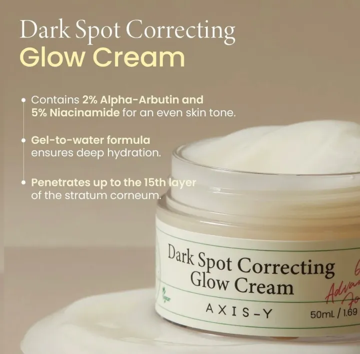 Axis-y%20Dark%20spot%20correcting%20glow%20cream%2050ml%20-%20Image%204