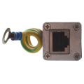 2X RJ45 Plug Ethernet Network Surge Protector Arrester 100MHz. 