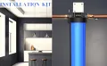 Water Purifier 20 inch Jumbo Housing Full Set. 