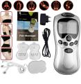Digital Therapy Machine - 4 pad Multifunctional Digital therapy TENS/EMS Mini Massager. 
