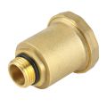 Brass Automatic Air Vent Valve 1/2 inch Male Thread for Solar Water Heater Pressure Relief Valve Tools Air Vent Valve.