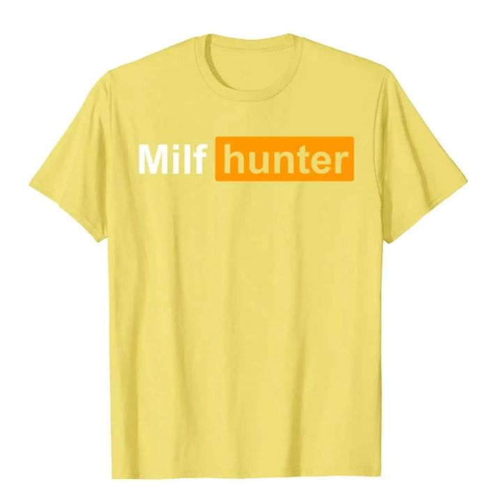 MILF%20Hunter%20Funny%20Adult%20Humor%20Joke%20For%20Men%20Who%20Love%20Milfs%20Graphic%20Top%20T-Shirts%20Tops%20Shirts%20Brand%20New%20Cotton%20Holiday%20Tight%20Adult%20-%20Image%204
