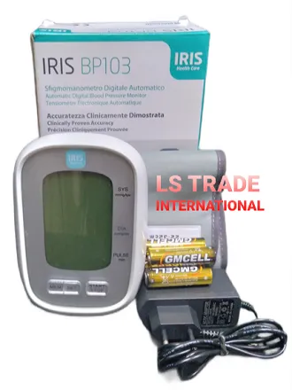 IRIS%20Digital%20%C2%A0blood%20pressure%20monitor%20medical%20Sphygmomanometer%20with%20Colour%20Display%20BP%20103%C2%A0%20-%20Image%204