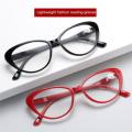 【Funny Bunny Toy Store】Comfortable Eyewear For Women Spring Leg Reading Glasses Anti Blue Reading Glasses Fashionable Reading Glasses Retro. 