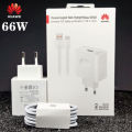 66W Fast Charging USB Wall Charger Power Adapter for Huawei Mate 40/P40 Pro/nova 8 SE - CN Plug.