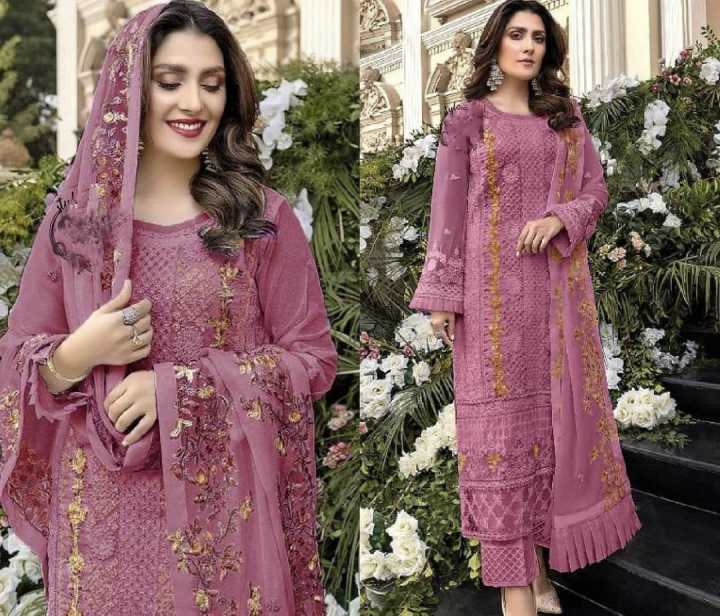 A.S.S Indian Georgette Net Jorjet Un Raedy Shalwar Kameez
