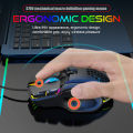 EDran 10-key Wired Mouse Macro Programming 13 RGB Lighting Modes 6-speed 12800dpi Gaming Mouse. 