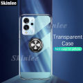 Phone Case ZTE Blade V40 Pro Back Cover Ring Holder Cover Ultra Thin Transparent Car Navigation Holder Silicone Clear Cases for ZTE Blade V40 Pro Cover.