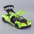 Pagani huayra 1:36 alloy sports car model children's pull back car boy baby door opening toy car racing gift car PUBG.
