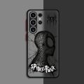 Matte Marvel Spider Man Venom Back Cover Phone Case for Samsung Galaxy S23 Ultra S20 FE S22 S24 Plus S21 S23 FE S10 Plus S9. 