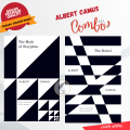 Albert Camus Combo (The Myth of Sisyphus +The Rebel: An Essay on Man in Revolt) | Premium Quality. 