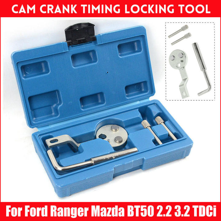 Heavy-Duty Timing Toolset Professional-Grade Steel Precision-Made Camshaft Locking Tool Compact Crankshaft Holding Tool for