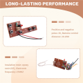 2PCS 5CH RC Remote Control 27MHz Circuit PCB Transmitter and Receiver Board Car Radio System Accessories 20-25M.