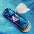 Sequin Pencil Case Mermaid Cosmetic Bags Pencil Bag Pencil Pouch Glitter Makeup Bags. 
