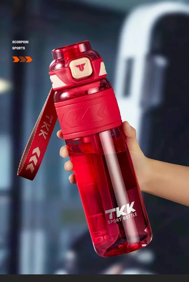 TKK 1/1.6/2L Sports Water Bottle TRITAN Large Capacity Creative Cup He