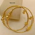 Fashionable New Design Adjustable Bajhna Bangles For Baby 2 Piece Set (0-3 years).