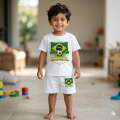 Boy's T-shirt set for baby and child best style of fifa world cup 2026 jersey for argentina and brazil BASIC AND FROMAL.