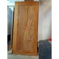 Mahoguni wooden door with design & chemical treatment.