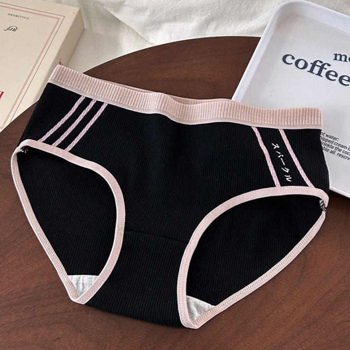 3PCS%20Exercise%20Sports%20Jogging%20Panty%20%20Women's%20Breathable%20Cotton%20Briefs%20gril%20panties%20-%20Image%204
