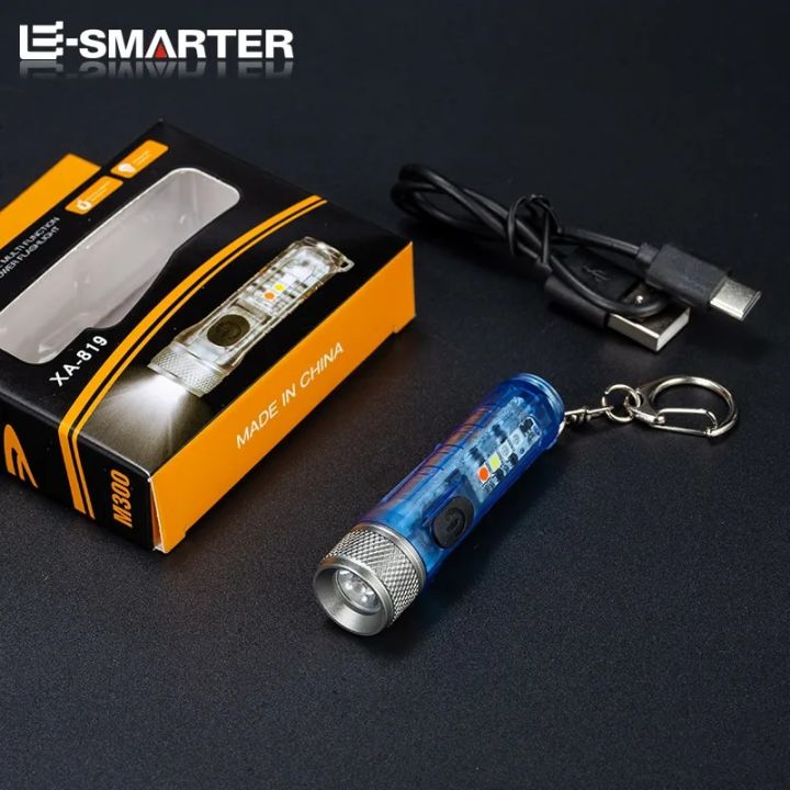 Mini%20LED%20Keychain%20Light%20Portable%20Luminous%20Small%20EDC%20Flashlight%20Outdoor%2010%20Lighting%20Modes%20Waterproof%20Camping%20Warning%20Strong%20Torch%20-%20Image%202