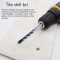 Tungsten Carbide Drill Bit Set (3 4 5 6 8 10 12mm). 