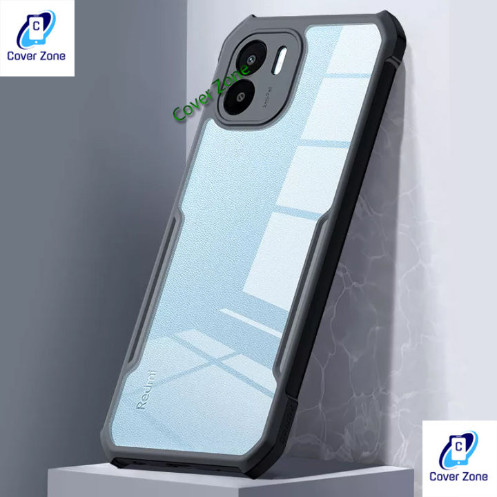 For Xiaomi Redmi A1 Hard Case Transparent Silica Gel Matte