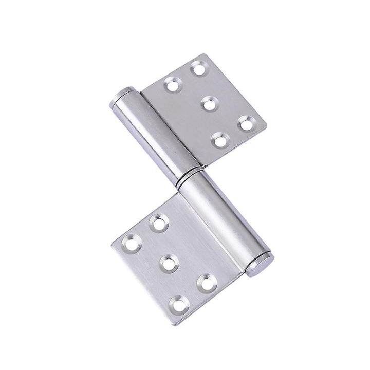 4 Pis Stainless Steel Hinge For PVC Door Bathroom Door Hinge