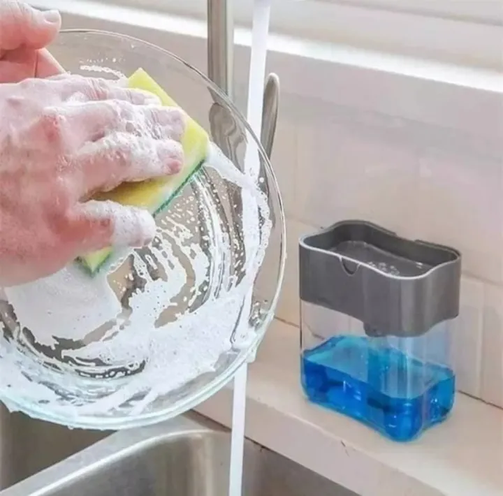 Liquid%20Soap%20Dispenser%20Soap%20Pump%20Sponge%20Caddy%20Holder%20Creative%20Hand%20Press%20Kitchen%20Dish%20Soap%20Dispenser%20with%20Washing%20Sponge%20-%20Image%205