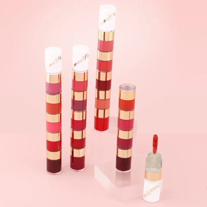 5-color%20matte%20non-stick%20bamboo%20lip%20gloss%20waterproof%20long-lasting%20lipstick%20-%20Image%204