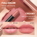 QIBEST Matte Lipstick Pen Lip Balm Moisturising Long Lasting Lip Tint Non-Stick Cup Sculpting Lipstick Lipliner Lips Makeup. 