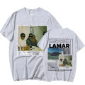 Rapper Kendrick Lamar Good Kid T Shirt Men's Women's Fashion Hip Hop Graphic Short Sleeve Oversized T-shirts Harajuku Streetwear Dislikelike.