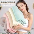 Couple Simple Bath Towel Absorbent Spring and Summer Thin Pure Cotton All Cotton Soft Home Dormitory Men's and Women's Three-Piece Suit of Bath Towel. 