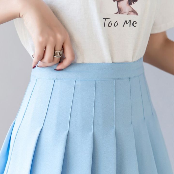 High%20Waist%20A%20Line%20Pleated%20Mini%20Skirt%20For%20Women%202020%20Spring%20Summer%20Skirts%20Pink%20Black%20Sky%20Blue%20And%20White%20Cute%20Skirt%20High%20Quality%20-%20Image%207