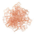 Small Paper Clips, Metal Paper Clips Light Weight 50pcs Durable  for Home for School. 